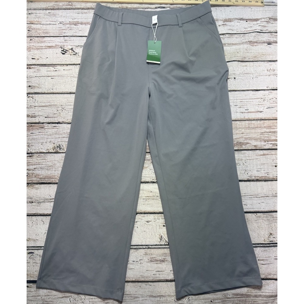 Halara Women's Pants Sz XL Flex Stretch Athleisure Pull-on Gray NWT